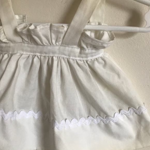 Rare Vintage 1960’s Pinafore Apron Dress - Picture 4 of 6